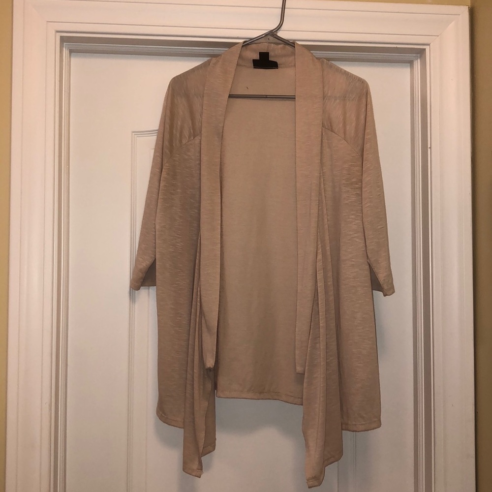 Beige cardigan